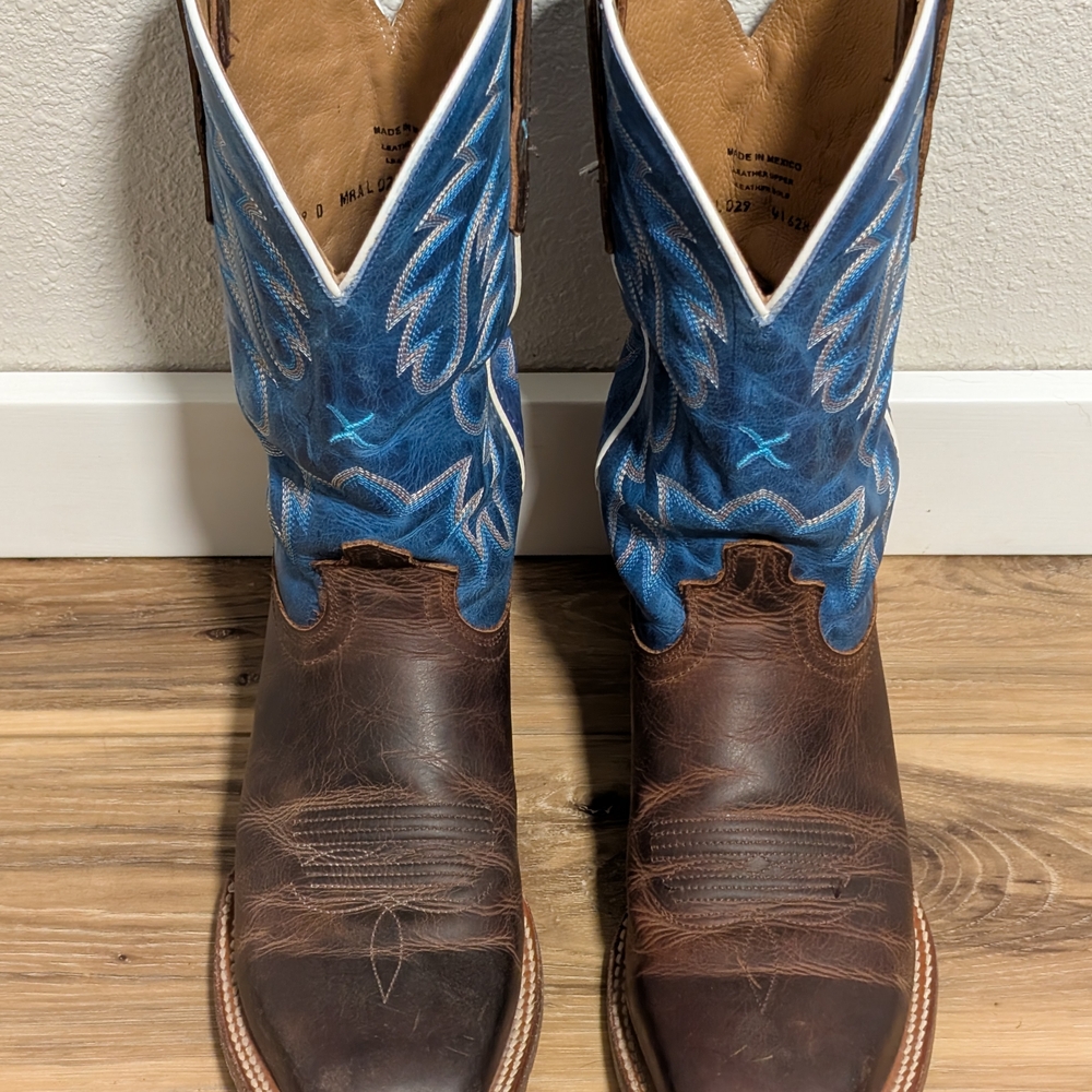 Men's Twisted X Square Toe Cowboy Boots - Picture 2 of 11